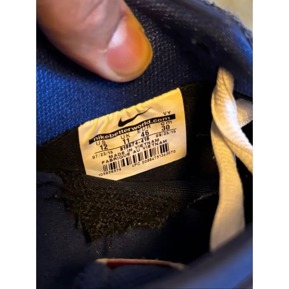 Nike SB Size 12 SB Dunk Low Ishod Wair 819674-416 Used Men Deep Royal